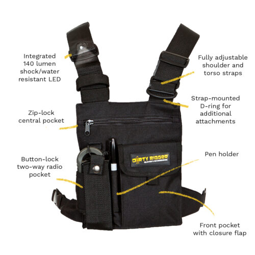 Dirty Rigger LED Chest Rig
