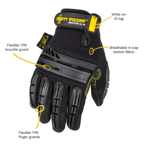 Dirty Rigger Protector Glove – Full Fingered