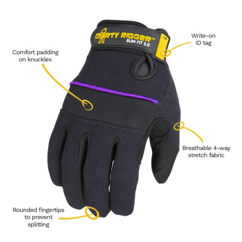 Dirty Rigger SlimFit Rigger Glove – Full Fingered