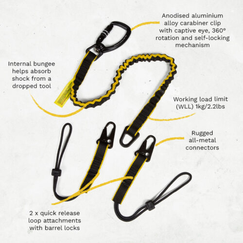 Dirty Rigger Tool Lanyard V2.0